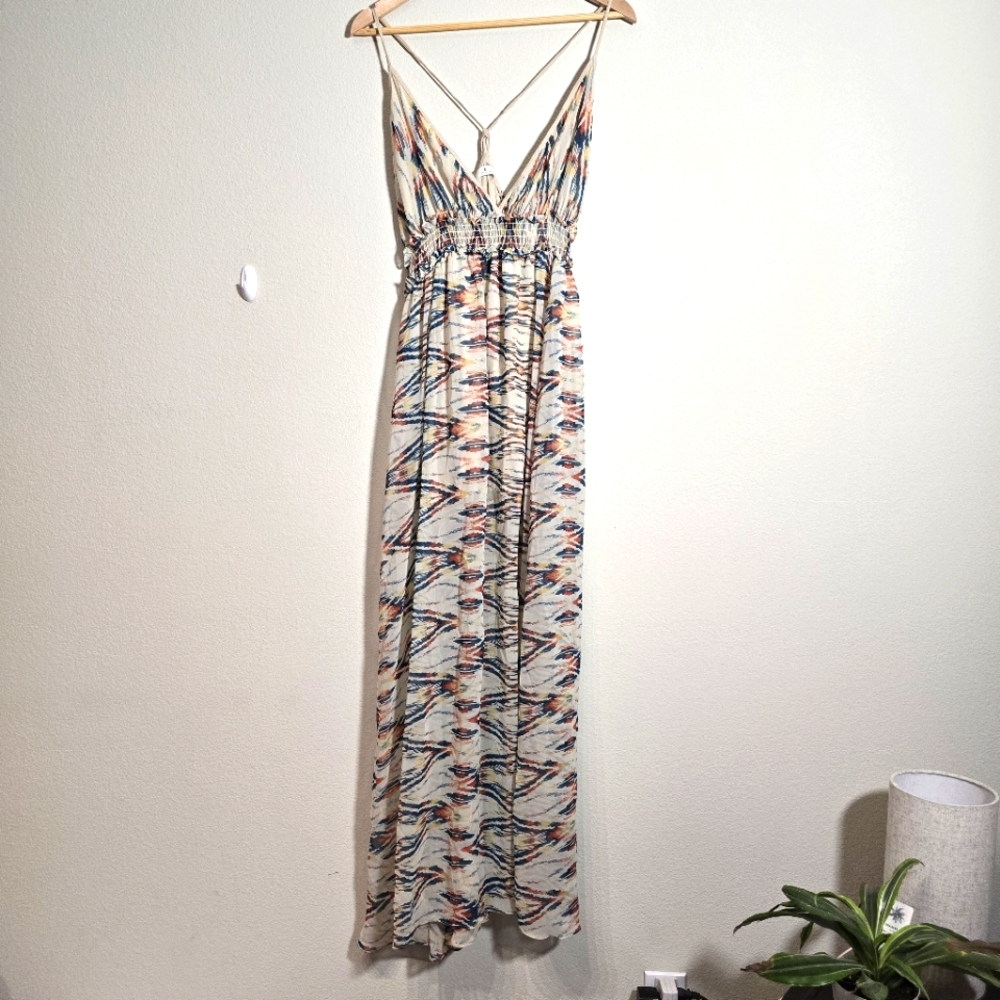 Lolly Multicolor Maxi Dress Small